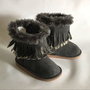 CRAZY 8 Girls Grey Boots